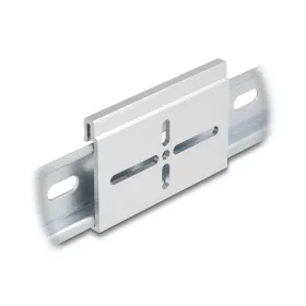   Delock Alumínium beépítő csipesz DIN sínhez 70,0 x 47,8 mm ezüst színű (DL-67144)