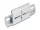 Delock Alumínium beépítő csipesz DIN sínhez 70,0 x 47,8 mm ezüst színű (DL-67144)