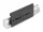 Delock Alumínium beépítő csipesz DIN sínhez 100,0 x 47,8 mm ezüst fekete (DL-67149)