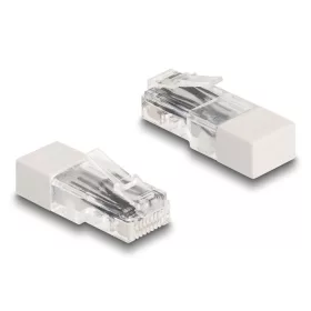   Delock RJ45 apa lezáró rezisztorral 120 Ohm fehér (DL-67185)