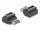 Delock Adapter USB 10 Gbps E-típusú A kulcs apa   anya hajlított (DL-67237)