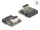 Delock USB 5 Gbps átalakító, tűfejes anya   belső A kulcs anya ívelt (DL-67239)