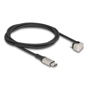   Delock Adat- és töltőkábel USB Type-C  - Lightning  iPhone  és iPad  180 -ban hajlított 1 m Mfi (DL-80025)