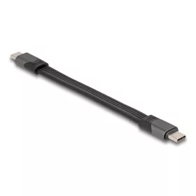   Delock USB 40 Gbps FPC lapos csík kábel USB Type-C  - USB Type-C  15 cm PD 3.0 100 W E-Marker (DL-80099)