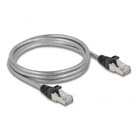   Delock RJ45, fém borítású kábel Cat.6A U/FTP, 2 méter (DL-80109)
