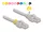 Delock Színes klipszes hálózati kábel RJ45 Cat.6A S/FTP 5 m (DL-80121)