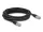 Delock RJ45 hálózati kábel Cat.6A S/FTP PE kültéri 3 m fekete (DL-80128)