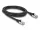 Delock RJ45 hálózati kábel Cat.6A S/FTP PUR kültéri 0,5 m fekete (DL-80133)