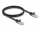 Delock RJ50 kábel apa - RJ50 apa S/FTP 1 m fekete (DL-80187)