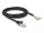 Delock RJ50 kábel apa - nyílt vezetékvégek S/FTP 2 m fekete (DL-80206)