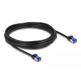   Delock RJ45 hálózati kábel Cat.6A S/FTP vékony 5 m fekete (DL-80230)