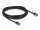 Delock RJ45 hálózati kábel Cat.6A S/FTP vékony 5 m fekete (DL-80230)