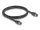 Delock RJ45 hálózati kábel Cat.8.1 S/FTP 1 m akár 40 Gbps fekete (DL-80233)