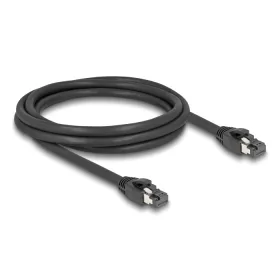   Delock RJ45 hálózati kábel Cat.8.1 S/FTP 2 m akár 40 Gbps fekete (DL-80234)