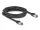 Delock RJ45 hálózati kábel Cat.6A U/FTP ultrahajlékony belső fém borítással 5 m, fekete (DL-80243)