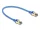 Delock RJ45 hálózati kábel Cat.8.1 F/FTP vékony 0,3 m kék (DL-80331)