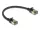 Delock RJ45 hálózati kábel Cat.8.1 F/FTP Slim Pro 0,25 m, fekete (DL-80337)