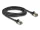 Delock RJ45 hálózati kábel Cat.8.1 F/FTP Slim Pro 3 m, fekete (DL-80341)