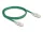 Delock RJ45 hálózati kábel Cable Cat.6A apa   apa hajlított csatlakozóval U/FTP Slim 1 m, zöld (DL-80365)