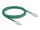 Delock RJ45 hálózati kábel Cable Cat.6A apa   apa hajlított csatlakozóval U/FTP Slim 3 m, zöld (DL-80367)