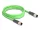 Delock Kábel M12 D kódolt 4 tűs apa - apa PUR (TPU) 2 m (DL-80417)