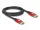 Delock DisplayPort kábel 8K 60 Hz 2 m piros fém (DL-80605)