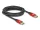 Delock DisplayPort kábel 8K 60 Hz 5 m piros fém (DL-80607)