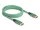 Delock DisplayPort kábel 16K 60 Hz 2 m zöld fém (DL-80630)