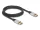 Delock DisplayPort kábel 16K 60 Hz 2 m ezüst fém (DL-80634)
