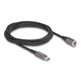   Delock Laptop töltőkábel USB Type-C  apa - mágneses 8 tűs konnektor 1,8 m (DL-80780)