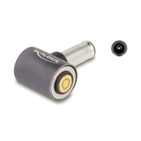   Delock Adapter Laptop töltő kábelhez 5,5 x 2,1 mm apa   mágneses 8 tűs konnektor (DL-80790)