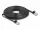 Delock RJ45 lapos patch kábelcsatlakozó a dugóhoz Cat.6A U/FTP 10 m fekete (DL-81169)