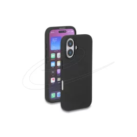   Delock Védőtok iPhone 16-hoz puhatapintácú szilikonból, fekete színű (DL-81272)