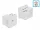 Delock Easy 45 USB töltő port modul 1 x USB Type-C  PD csatlakozó felülettel (DL-81312)