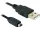 Delock kamera kábel USB-B mini 4 tűs Hirose - USB-A 1,5 m apa-apa (DL-82208)