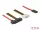 Delock Kábel SAS SFF-8482 + Táp > 1 db. 7 pin-es SATA 0,5 m (DL-82219)