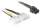 Delock hálózati kábel, PCI Express kártyákhoz, 15cm (DL-82315)