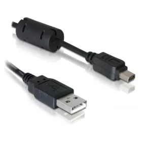 Delock kamera kábel 1m Olympus 12-tűs USB (DL-82417)