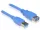 Delock USB3.0-A (apa/anya), 3 méteres hosszabbító kábel (DL-82540)