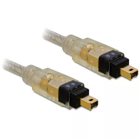   Delock 1 méteres FireWire összekötő kábel (4/4 tűs) (DL-82570)