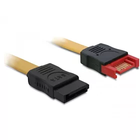 Delock SATA hosszabbító kábel, 100cm sárga (DL-82666)