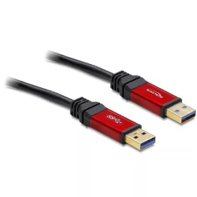   Delock USB 3.0-A apa / apa kábel, 2 m prémium kábel (DL-82745)