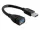 Delock hosszabbító kábel, USB 3.0 A-A 15 cm apa / anya (DL-82776)