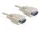 Delock RS-232 soros kábel, Sub-D9 apa / apa, 2 m (DL-82981)
