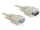 Delock RS-232 soros kábel Sub-D9 apa / anya, 1 m (DL-82984)