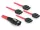 Delock mini SAS 36 tűs - 4db SATA 7 tűs kábel (SFF 8087 - 4db SATA) 1m (DL-83074)