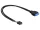Delock kábel USB 3.0 tűs header female > USB 2.0 tűs header male (DL-83095)