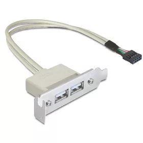 Delock Slot konzol USB 2.0 low profile 2 port (DL-83119)