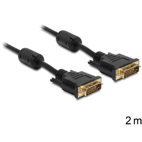 Delock DVI 24+1 apa > apa kábel, 2 m (DL-83190)