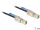 Delock Mini SAS HD x 4 SFF 8644 apa > Mini SAS HD x 4 SFF 8644 apa kábel, 1 m (DL-83394)
